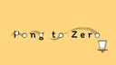 Pong To Zero icon